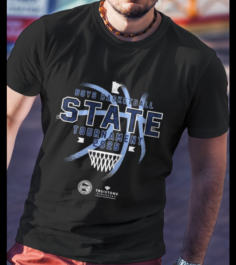 Boys Basketball State Tournament 2026 Mshsl Minnesota T-Shirt