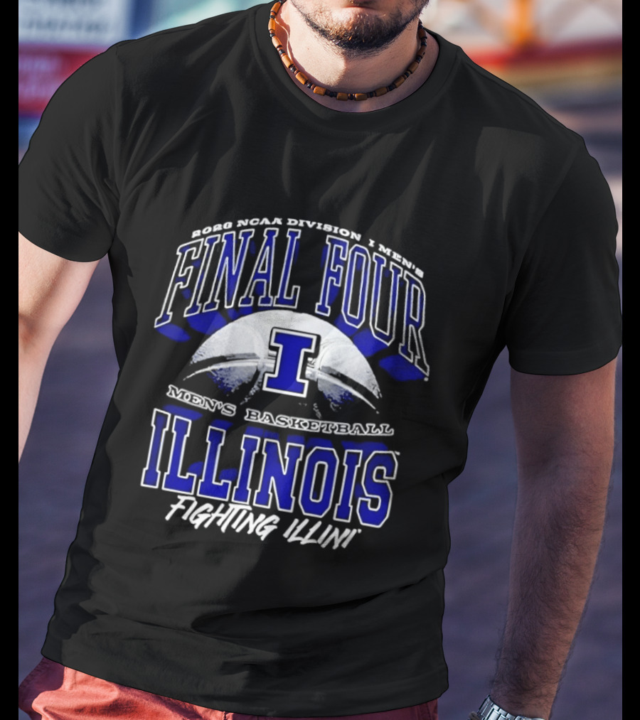 Illinois Fighting Illini Men's Basketball Final Four March Madness T-Shirt