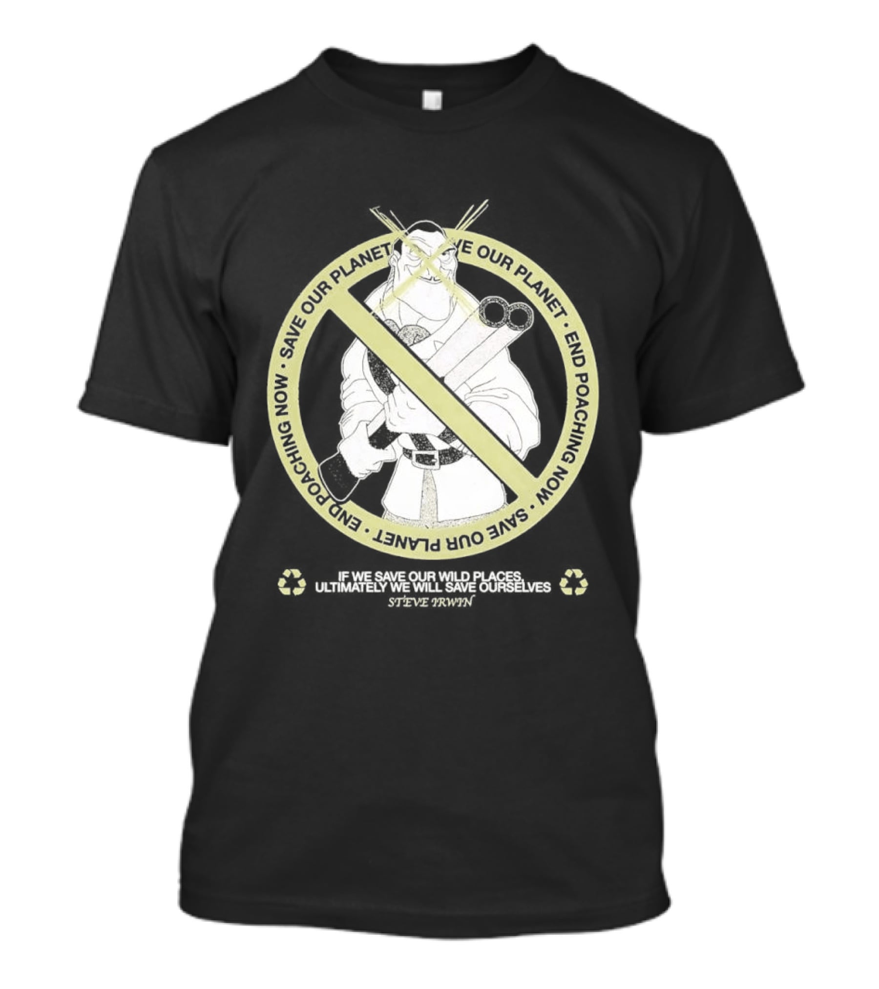 Percival C McLeach The Rescuers Down Under End Poaching Now Save Our Planet T-Shirt