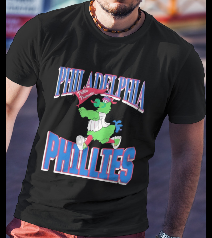 Philadelphia Phillies Phillie Phanatic Baseball Team T-Shirt