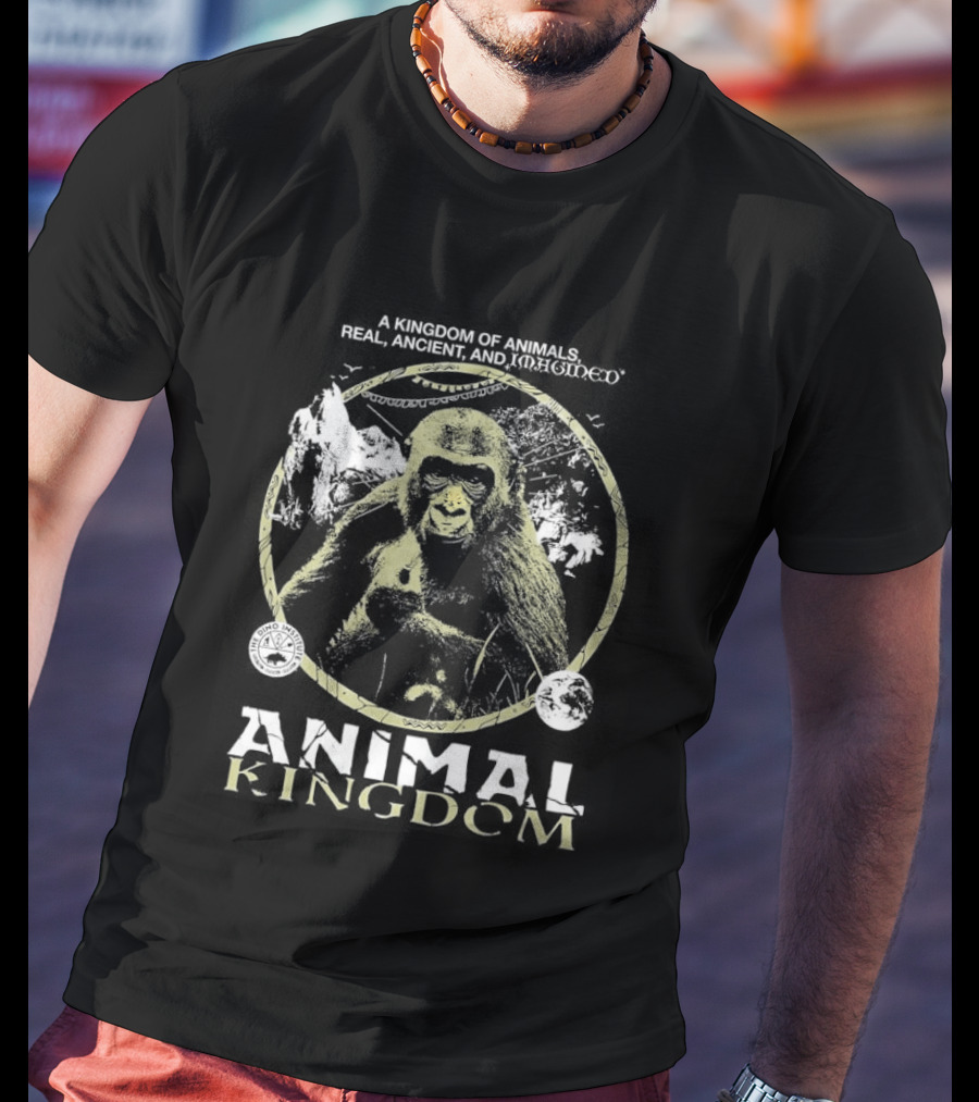 Kingdom Of Animals Real Ancient Imagined Disney's Animal Kingdom T-Shirt