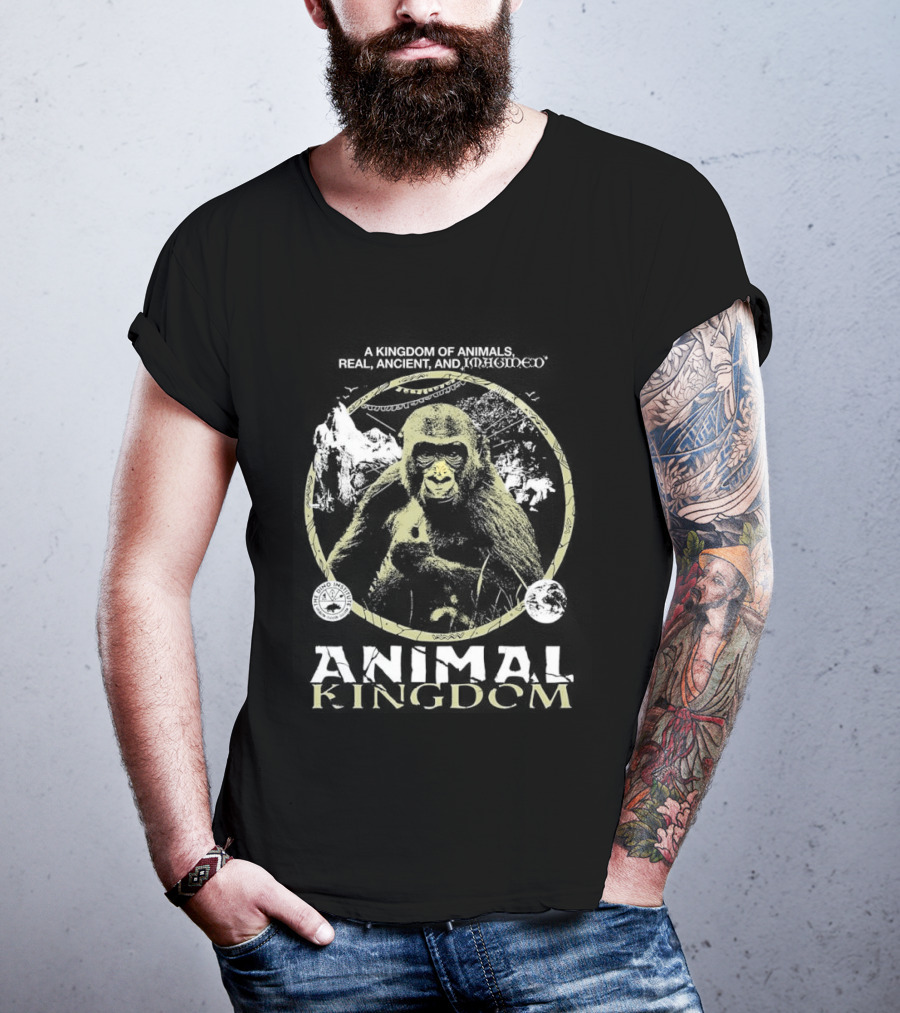 Kingdom Of Animals Real Ancient Imagined Disney's Animal Kingdom T-Shirt