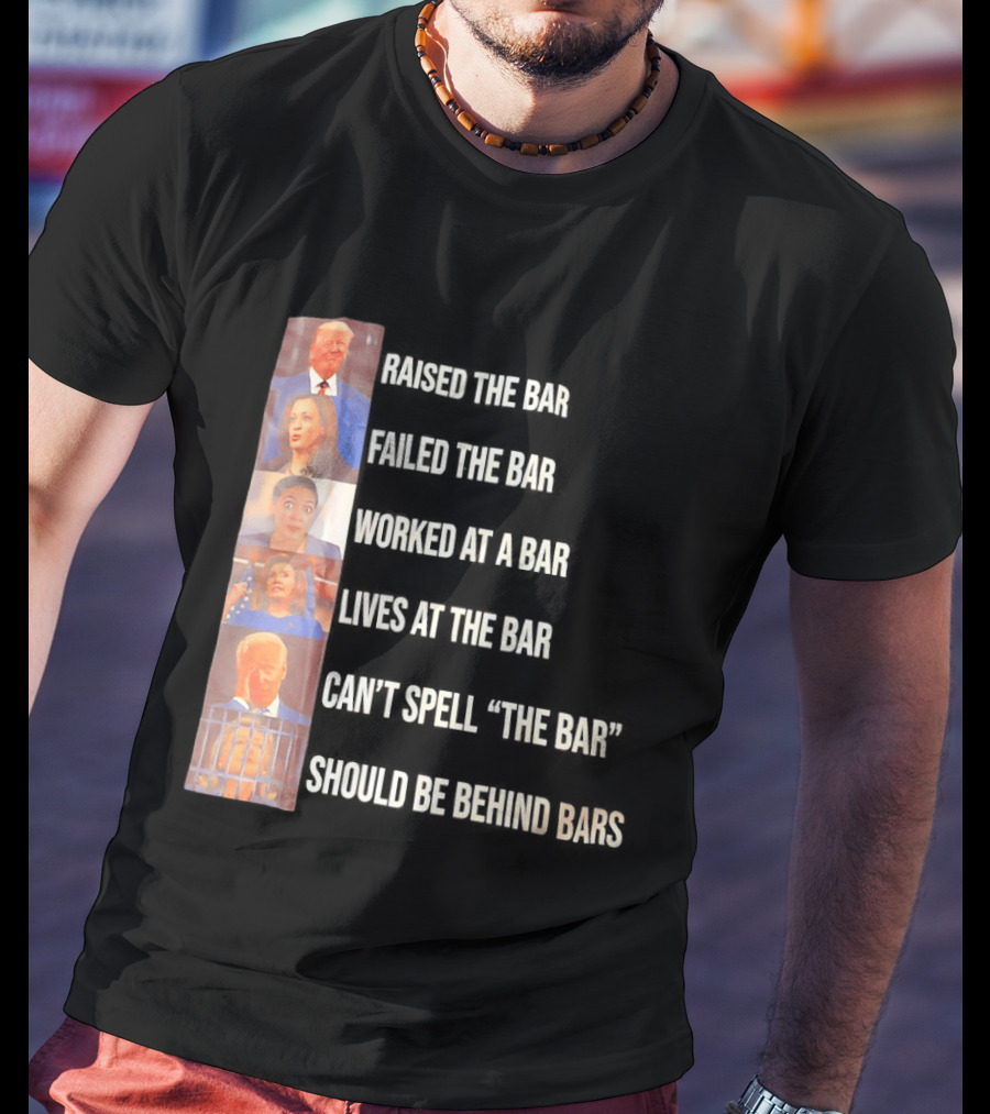 Assholes That Belong In Prison Kamala Harris Alexandria Ocasio Cortez Nancy Pelosi Joe Biden Hillary Clinton T-Shirt