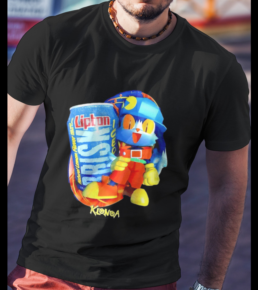 Klonoa Lipton Brisk Iced Tea Natural Lemon Flavor Beverage T-Shirt