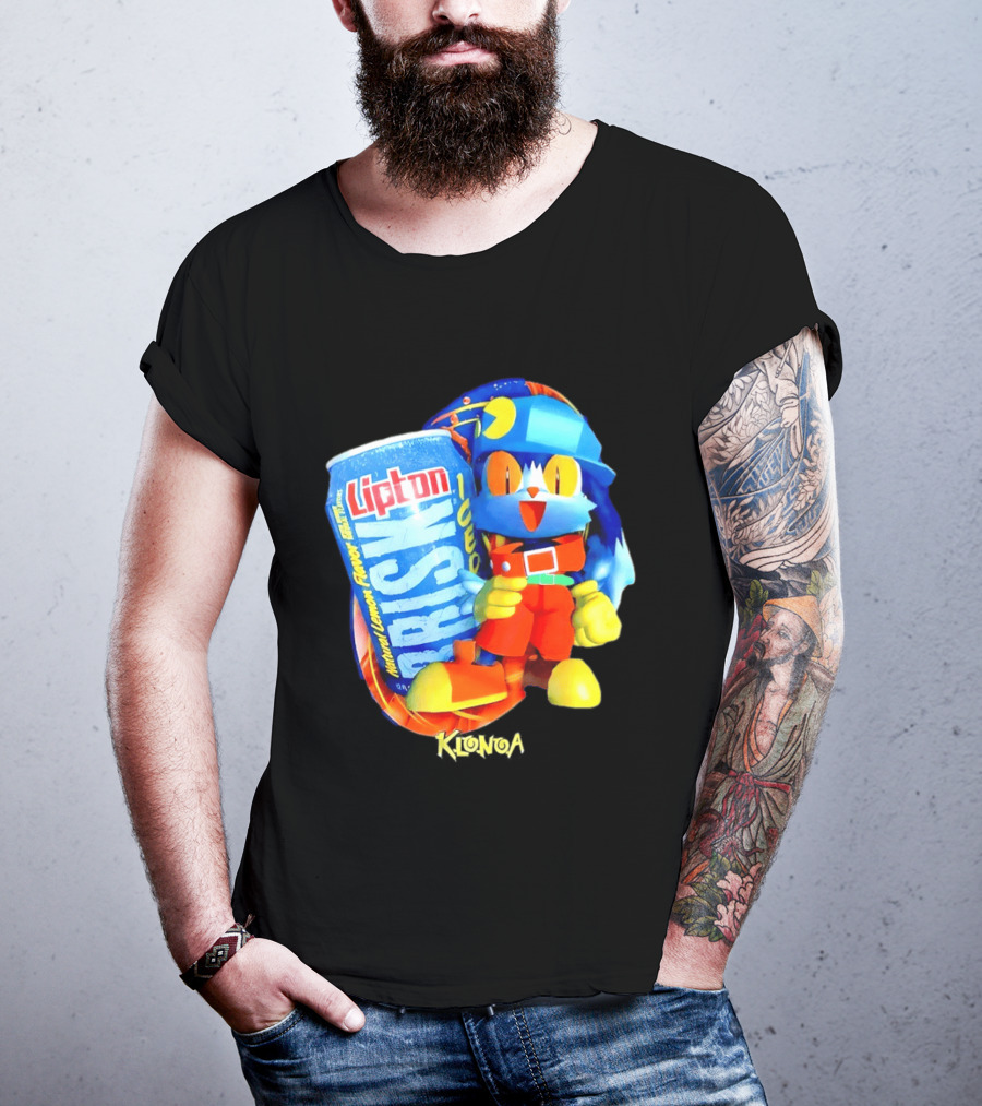 Klonoa Lipton Brisk Iced Tea Natural Lemon Flavor Beverage T-Shirt