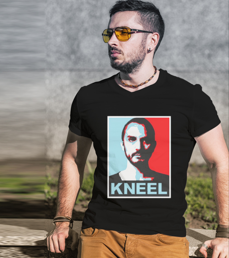 Kneel Before Zod Iconic Propaganda Style Fairy Tale Villain T-Shirt