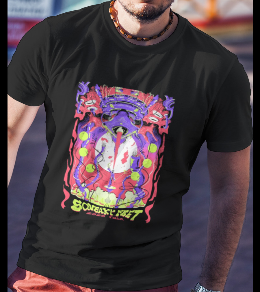 Squeaky Feet Tour 2026 Psychedelic T-Shirt