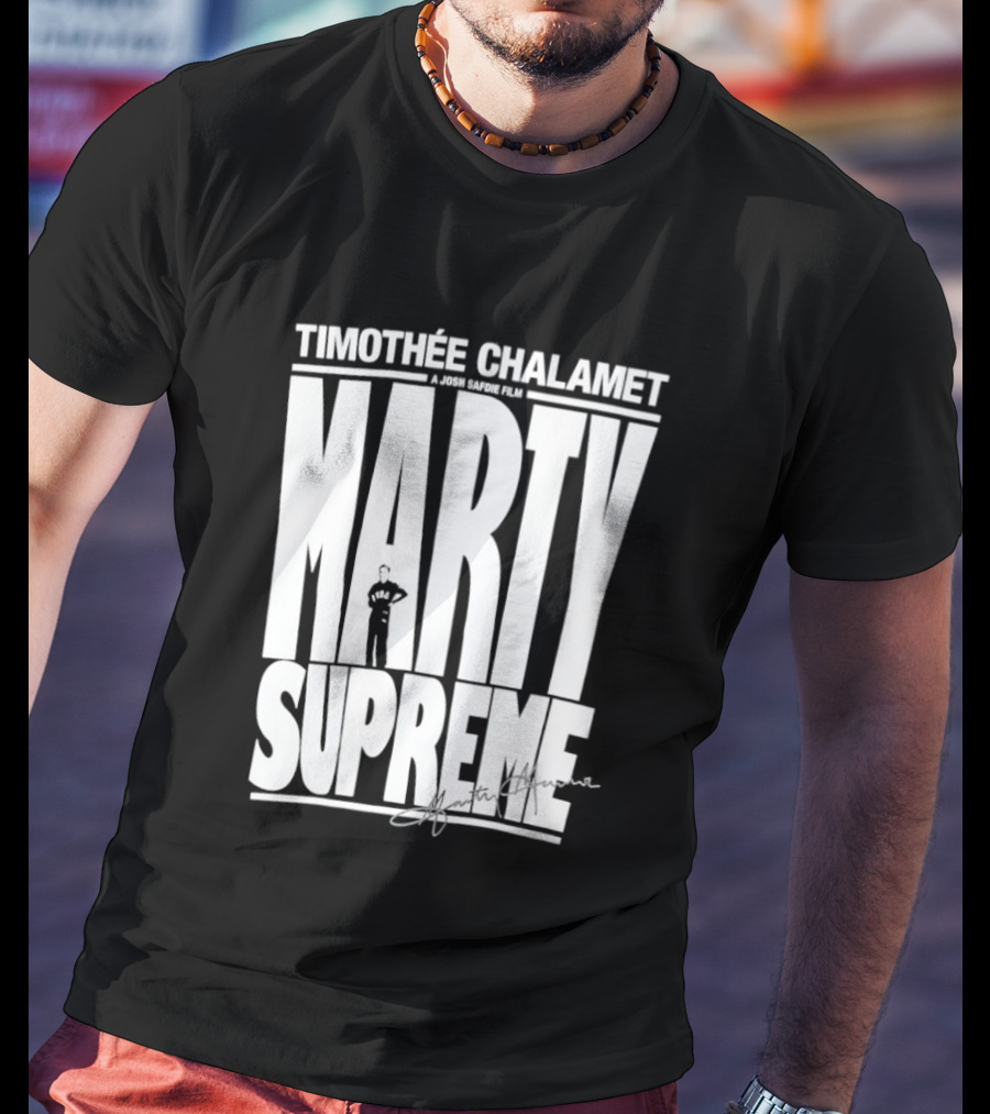 Timothée Chalamet Marty Supreme T-Shirt