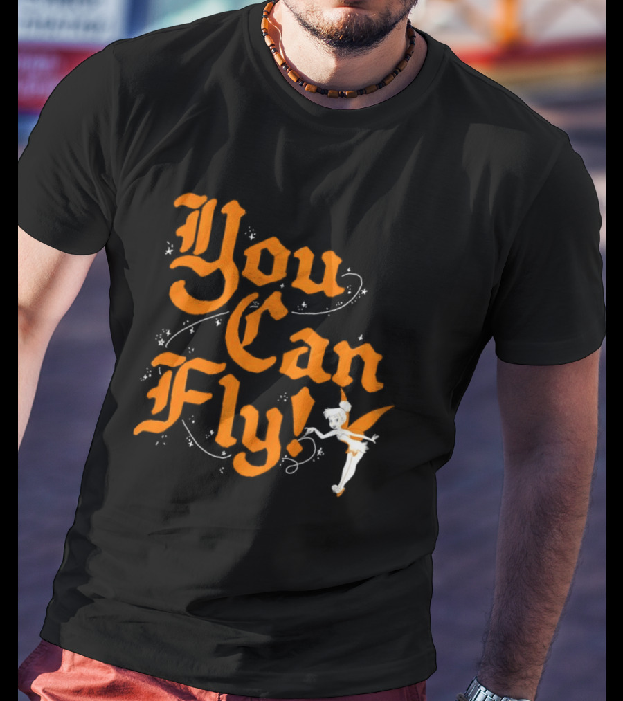 Tinker Bell Disney You Can Fly Fantasy Adventure T-Shirt