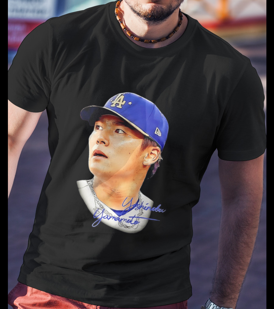 Yoshinobu Yamamoto Los Angeles Dodgers Baseball Player T-Shirt