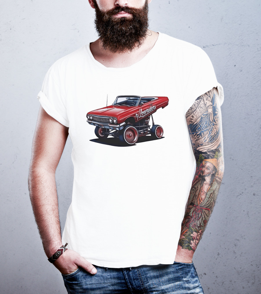 1964 Chevrolet Impala R/Lowriders Muscle Car Convertible T-Shirt