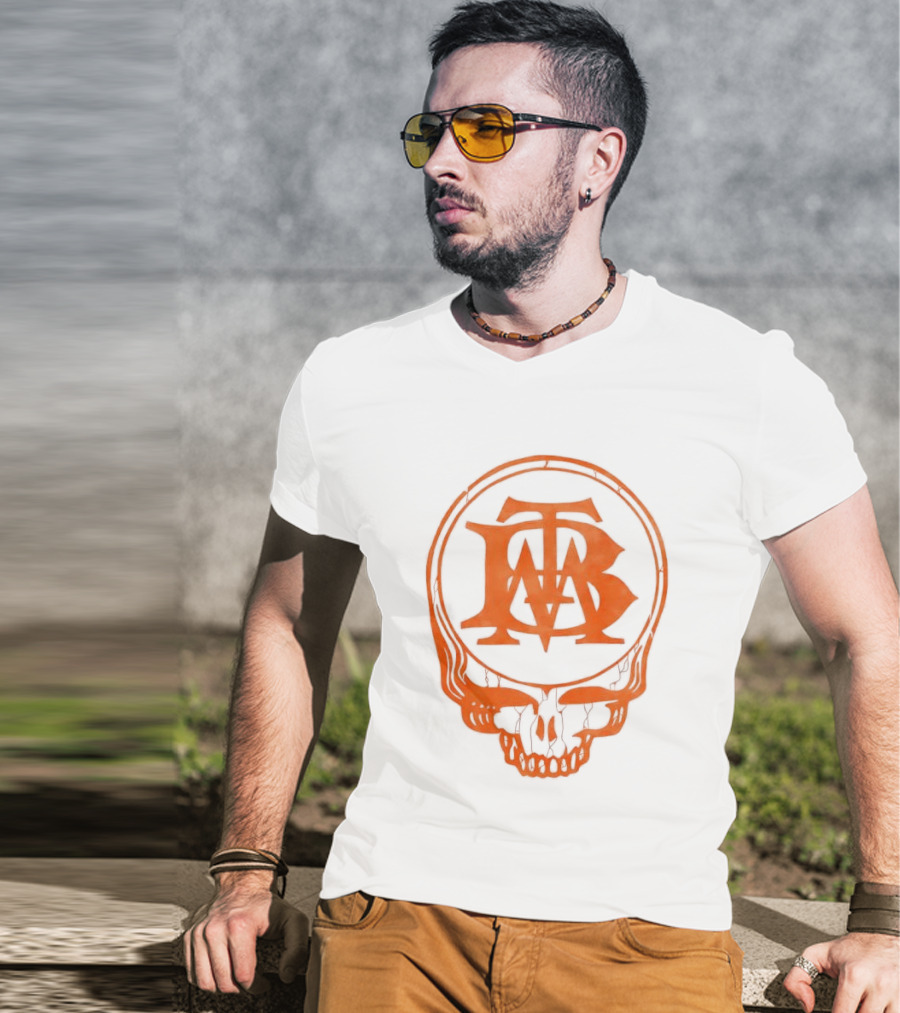 Big Thunder Mountain Grateful Dead Skull Logo Collaboration T-Shirt