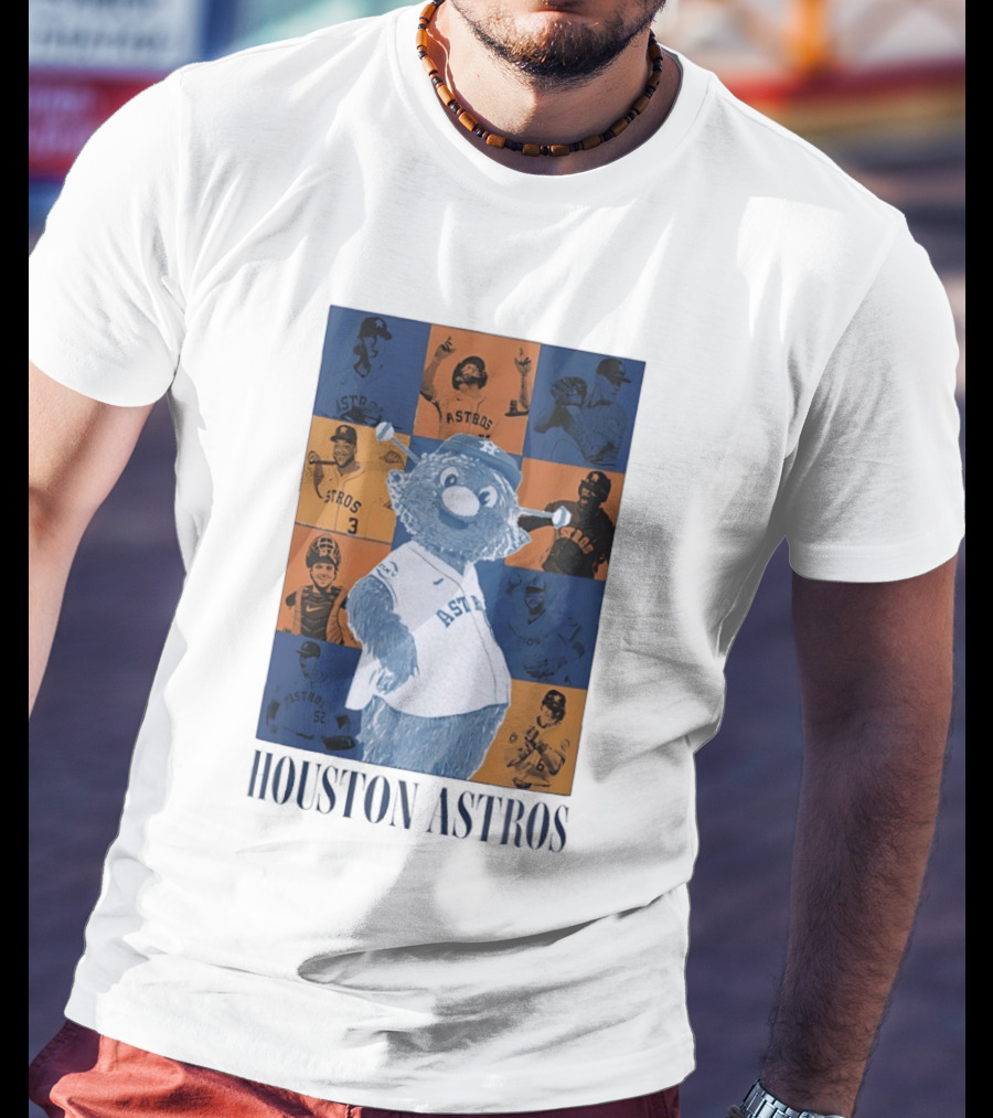 Houston Astros Eras Tour 2026 Legend Collage T-Shirt