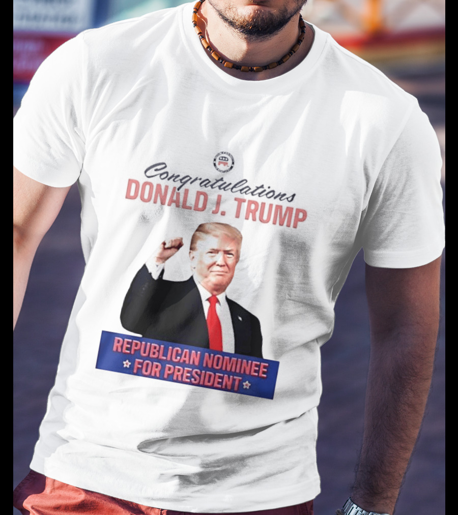 Donald J Trump Republican Nominee For President Conservatives T-Shirt