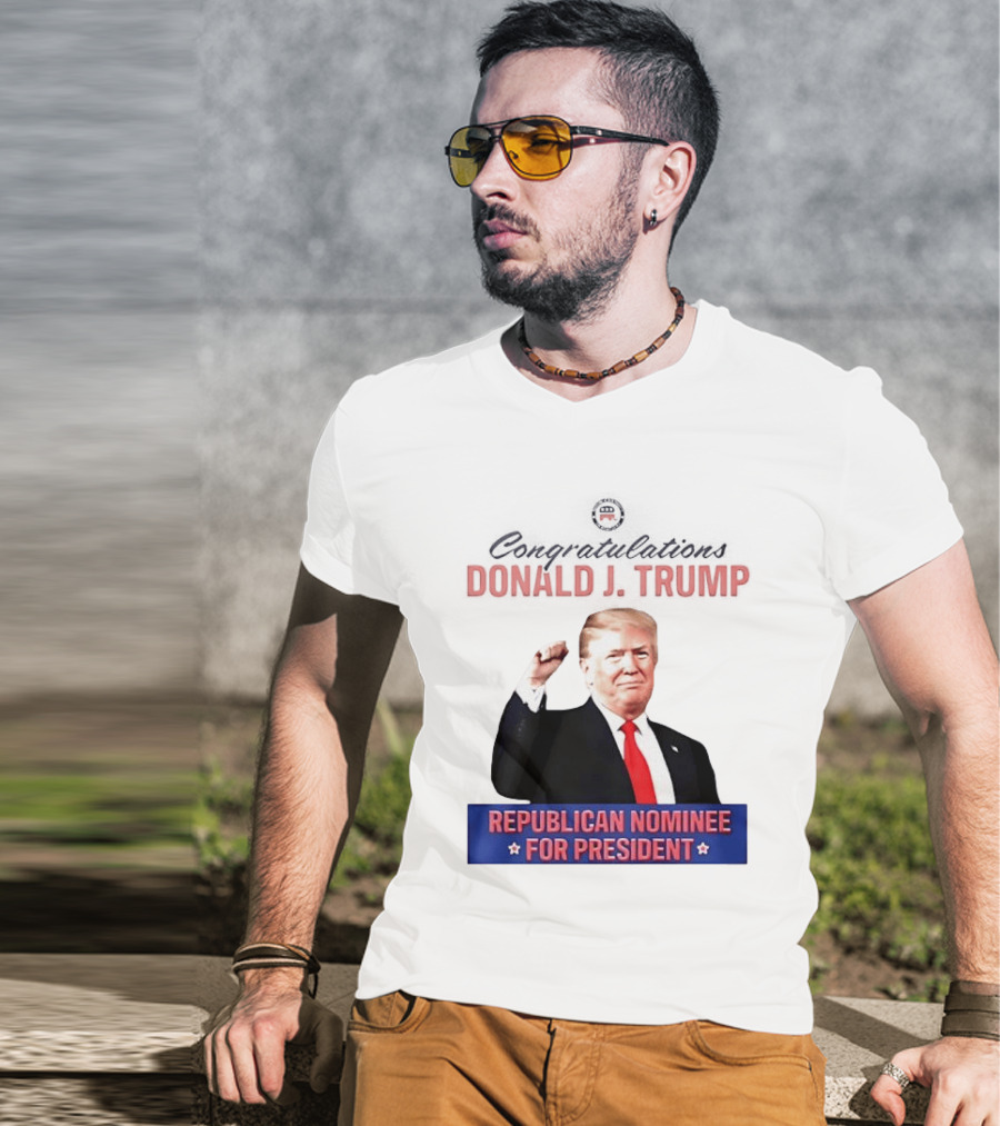 Donald J Trump Republican Nominee For President Conservatives T-Shirt
