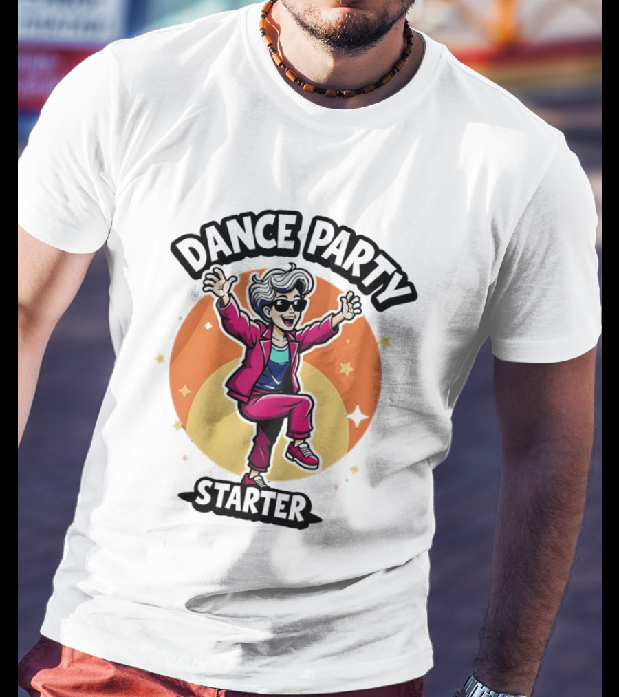 Dance Party Starter Retro Funky Dance Moves T-Shirt