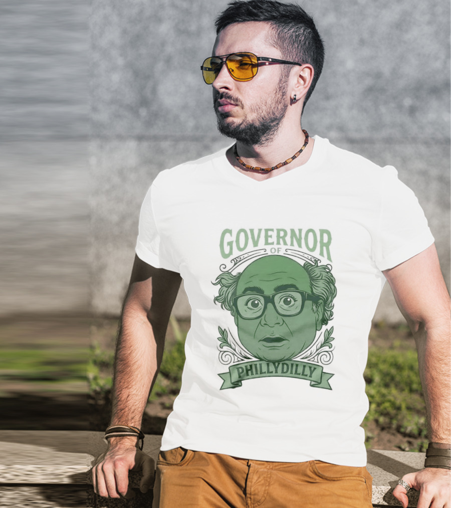 Danny Devito Governor Phillydilly T-Shirt