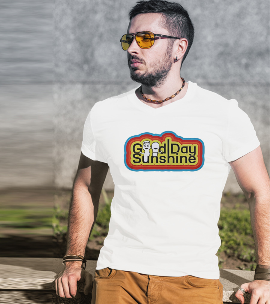 Good Day Sunshine Eric Edgar Anderson Retro Characters T-Shirt
