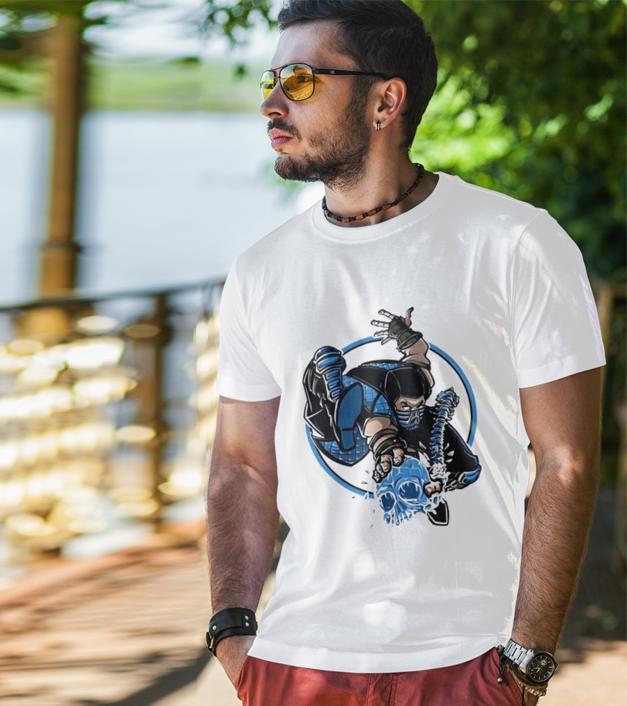 Sub Zero Mortal Kombat X Venom Amazing Spider Man 300 Cover T-Shirt
