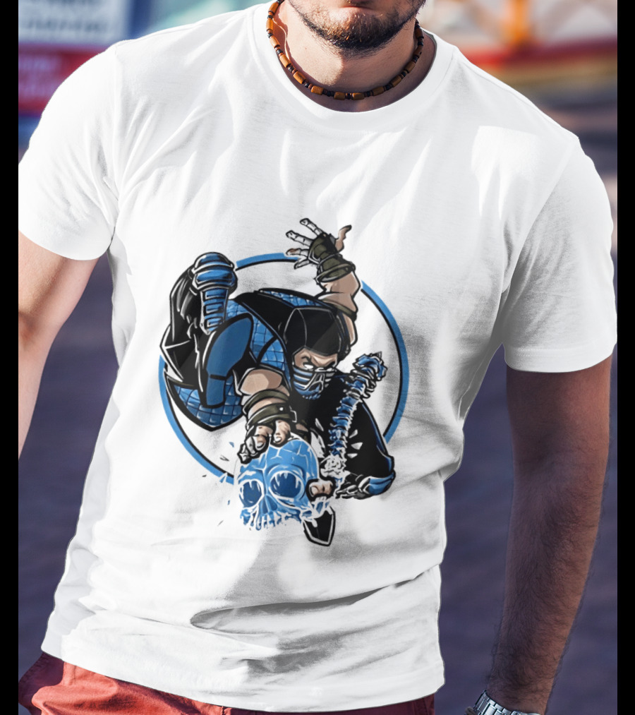 Sub Zero Mortal Kombat X Venom Amazing Spider Man 300 Cover T-Shirt