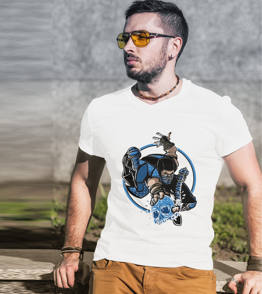 Sub Zero Mortal Kombat X Venom Amazing Spider Man 300 Cover T-Shirt