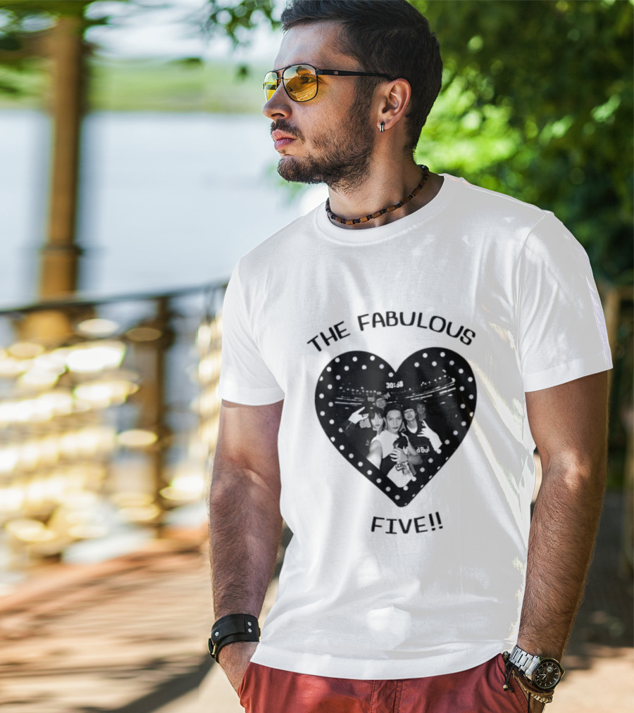 The Fabulous Five Heart Team T-Shirt