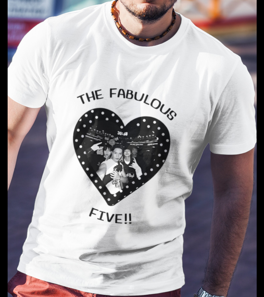 The Fabulous Five Heart Team T-Shirt