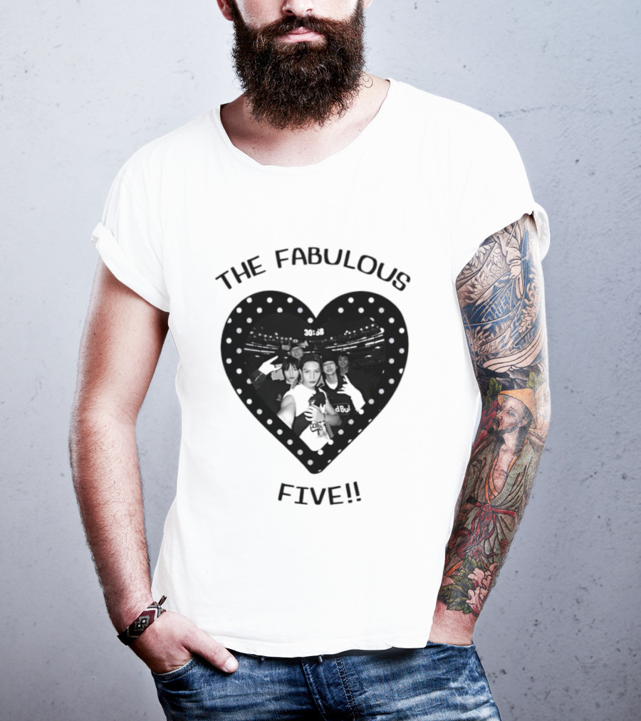 The Fabulous Five Heart Team T-Shirt