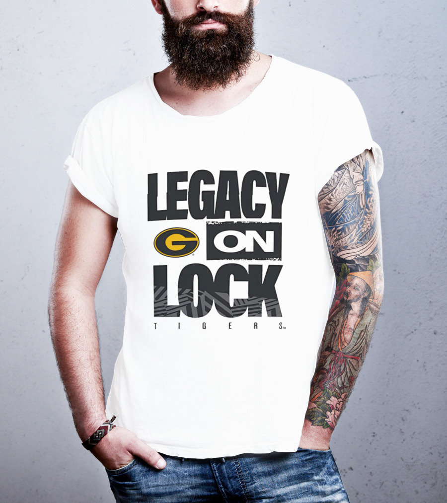 Grambling Tigers Legacy On Lock 2026 March Madness T-Shirt