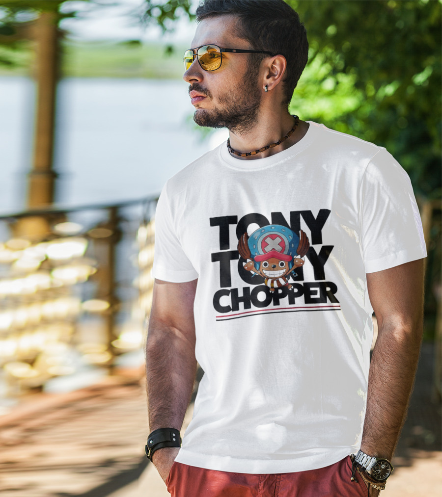 Tony Tony Chopper One Piece Iconic Character Luffy's Crew Member From Popular Anime Series T-Shirt