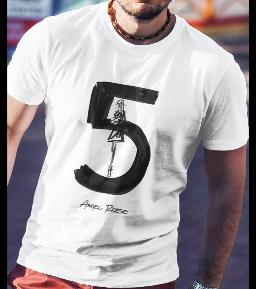 Angel Reese 5 Chicago Sky Basketball T-Shirt