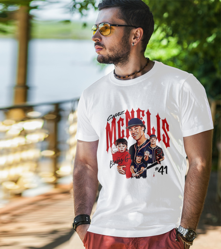Chaz McNelis Baby G Arizona Baseball Player #41 Collage T-Shirt