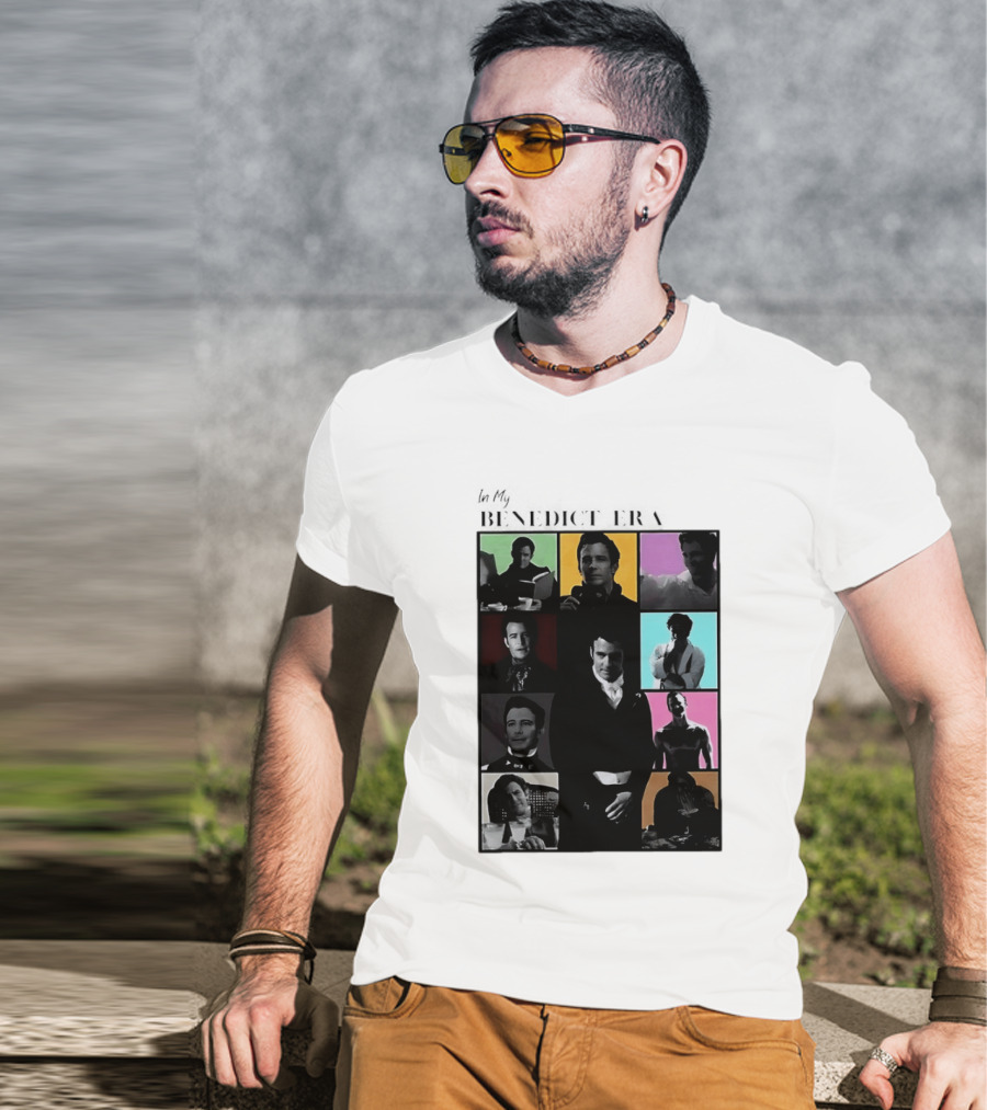 Benedict Bridgerton Collage Photo Compilation T-Shirt