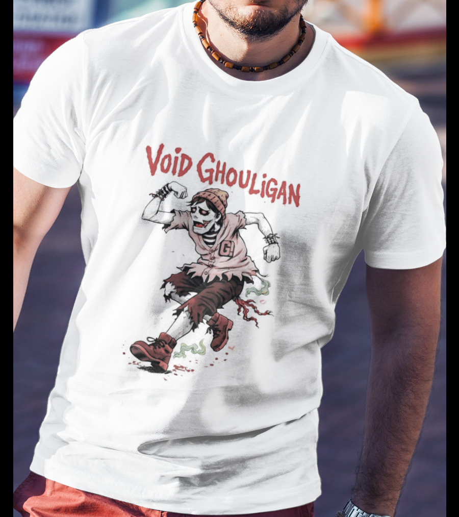 Void Ghouligan Zombie Halloween Character Running T-Shirt