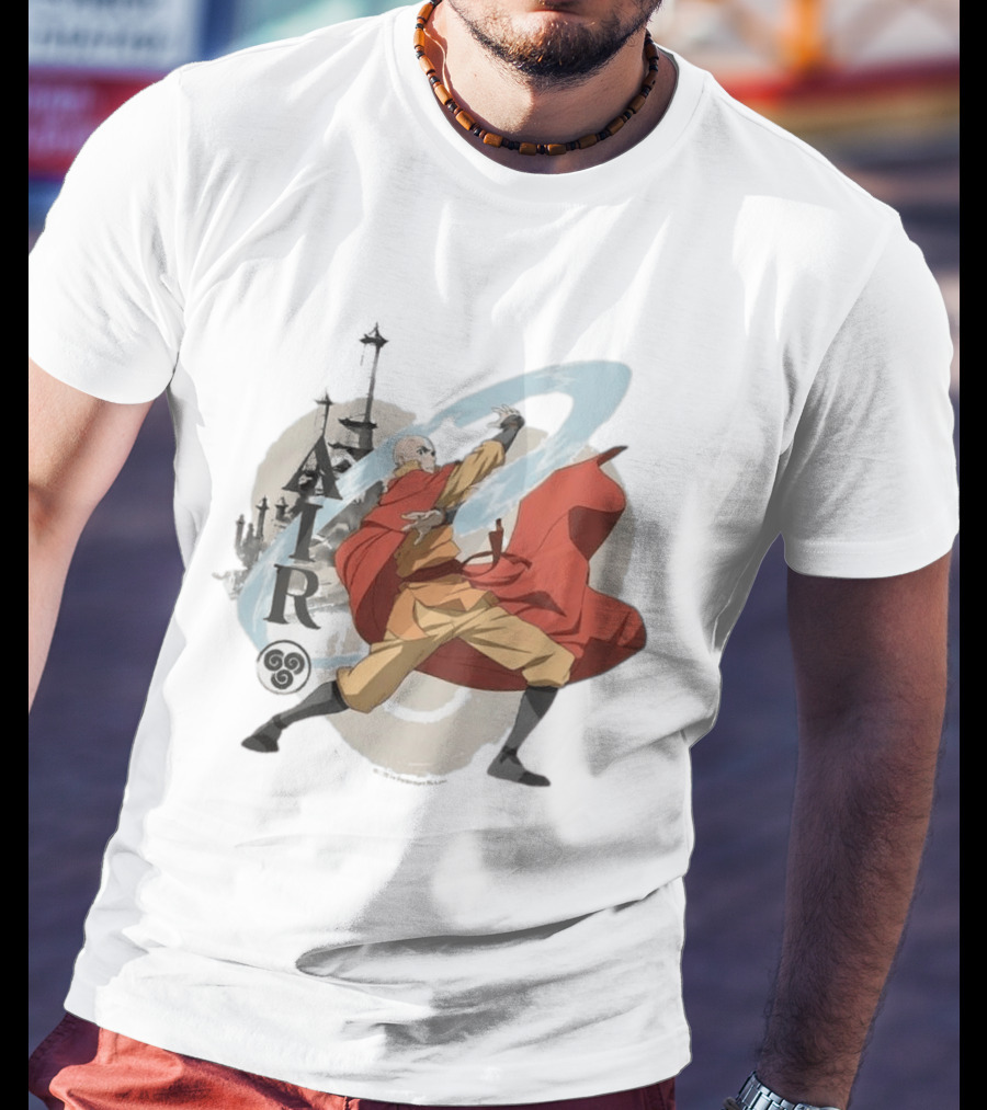 Complex Pop Avatar The Last Airbender First Look Aang Airbending T-Shirt