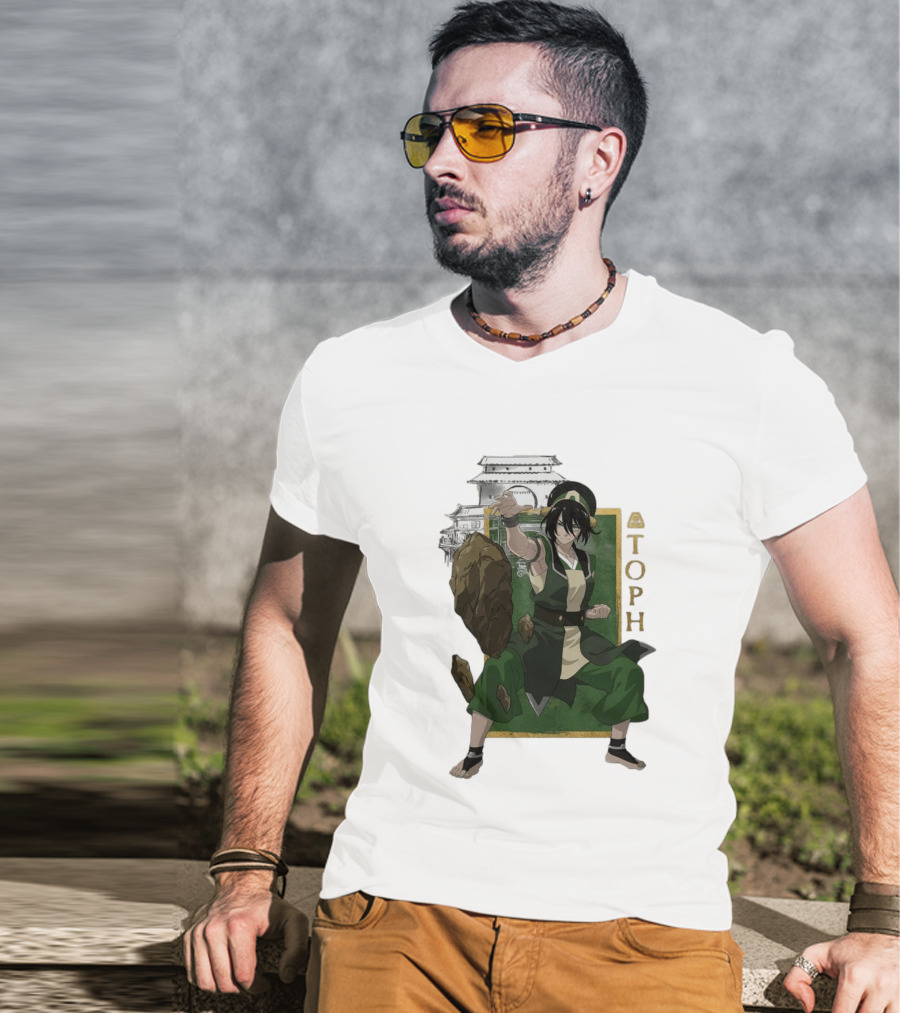 Complex Pop Avatar The Last Airbender Toph Earthbending Scene T-Shirt