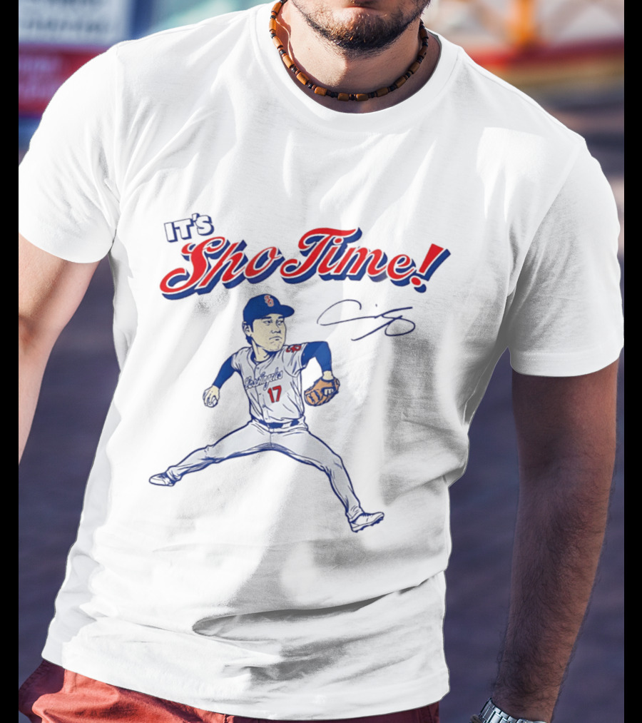Los Angeles Shohei Ohtani It's ShoTime Dodgers 17 T-Shirt