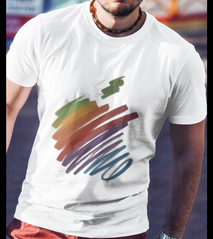Apple 50th Anniversary Rainbow Logo Classic Multicolor 2026 T-Shirt