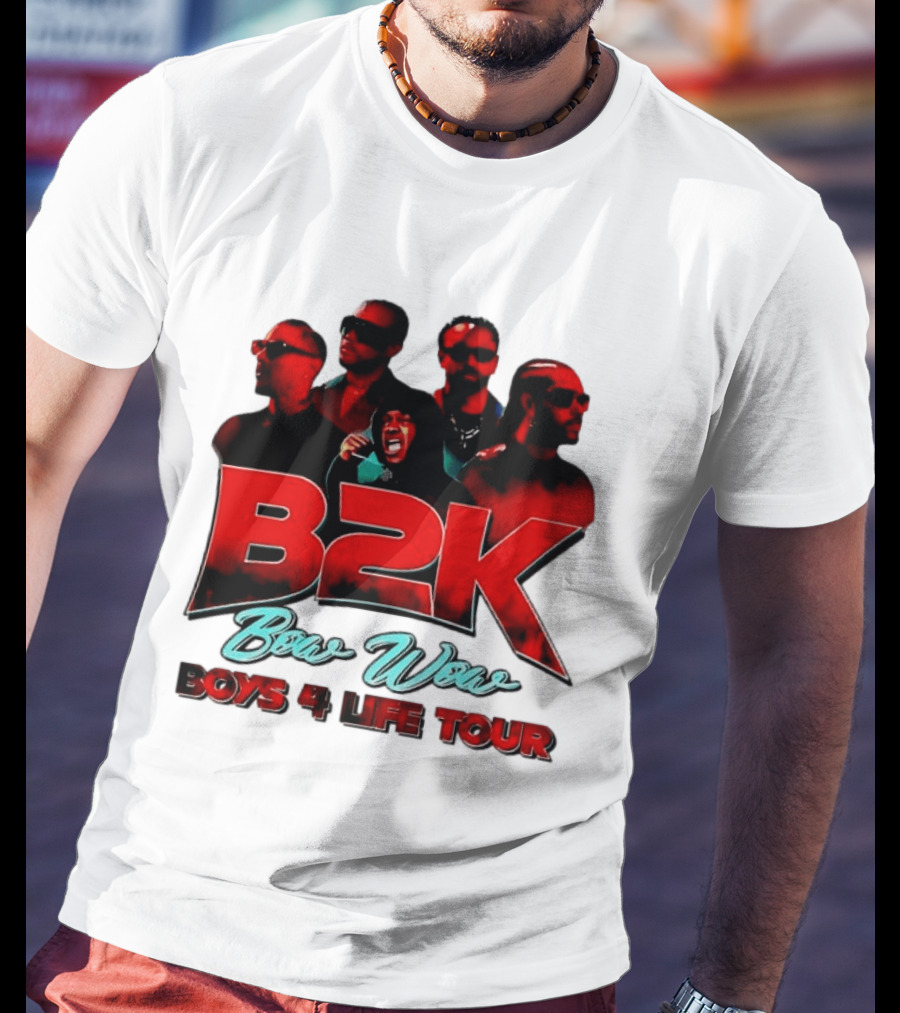 B2K Bow Wow Boys 4 Life Tour 2026 Concert T-Shirt