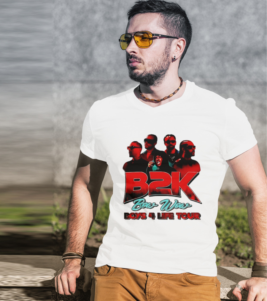 B2K Bow Wow Boys 4 Life Tour 2026 Concert T-Shirt