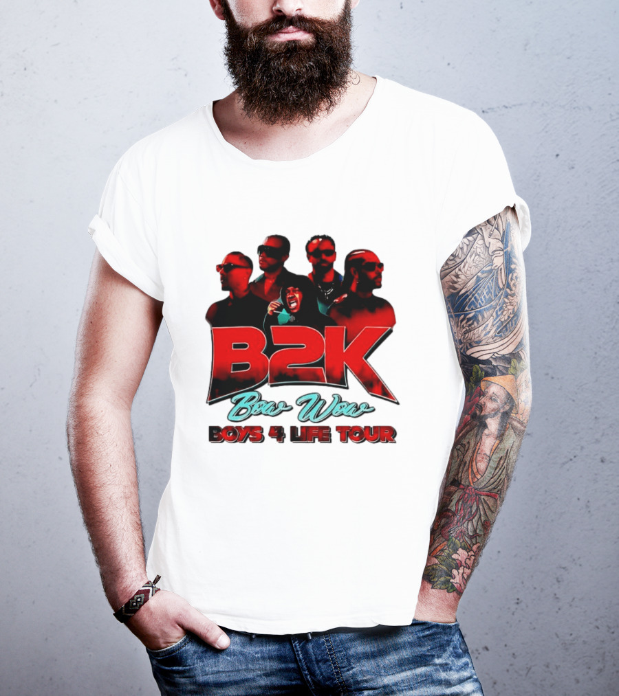 B2K Bow Wow Boys 4 Life Tour 2026 Concert T-Shirt
