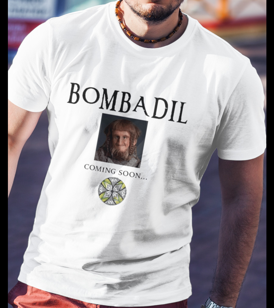 Bombadil Coming Soon Medieval Character With Celtic T-Shirt