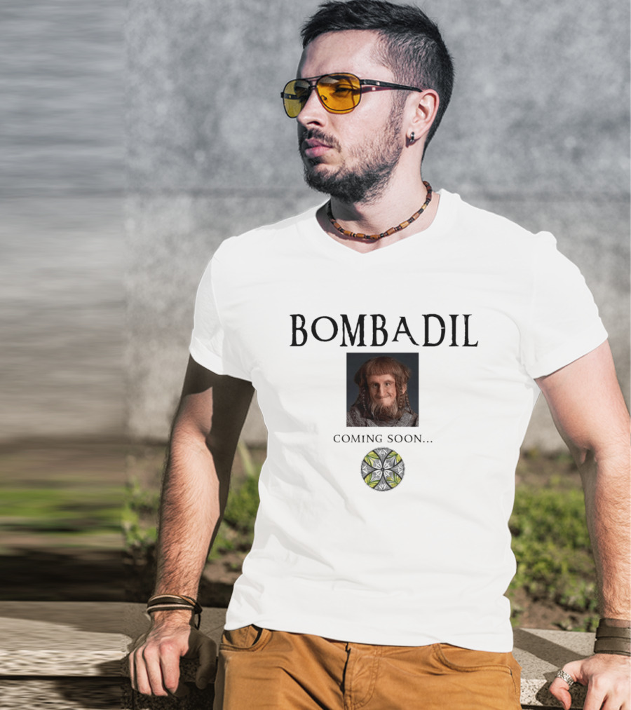 Bombadil Coming Soon Medieval Character With Celtic T-Shirt