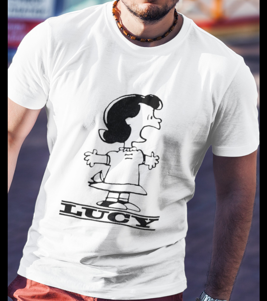 Lucy Van Pelt Peanuts Vintage Character 1960 T-Shirt