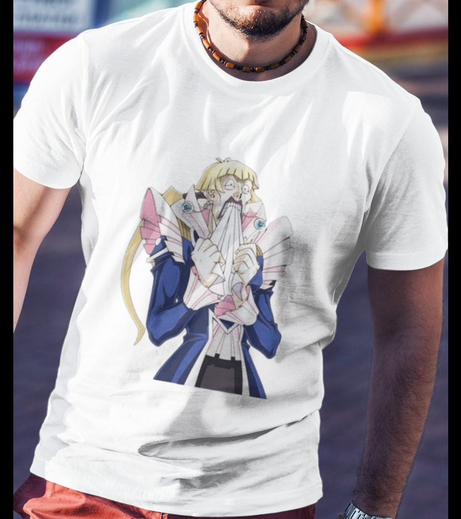 Vellian Crowler Hilarious Reaction Yu Gi Oh GX T-Shirt