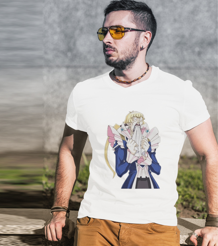 Vellian Crowler Hilarious Reaction Yu Gi Oh GX T-Shirt