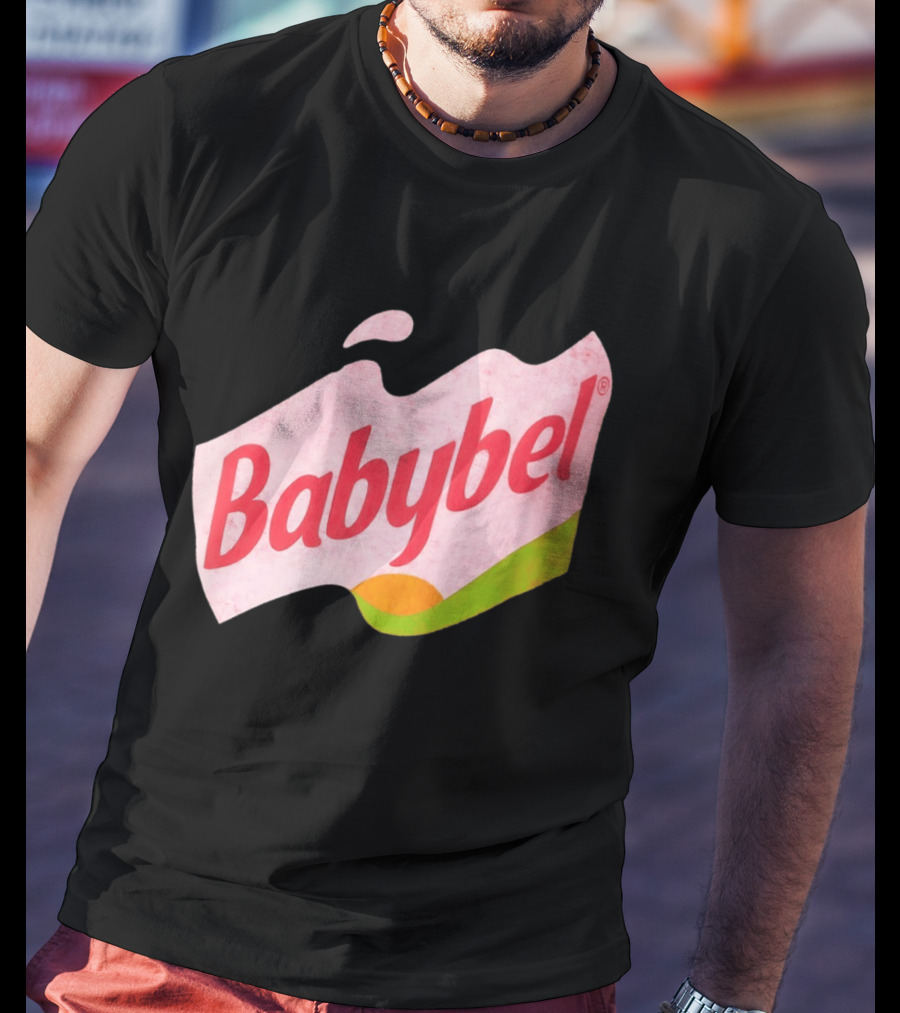 Babybel Snack Cheese Retro Style Branding T-Shirt