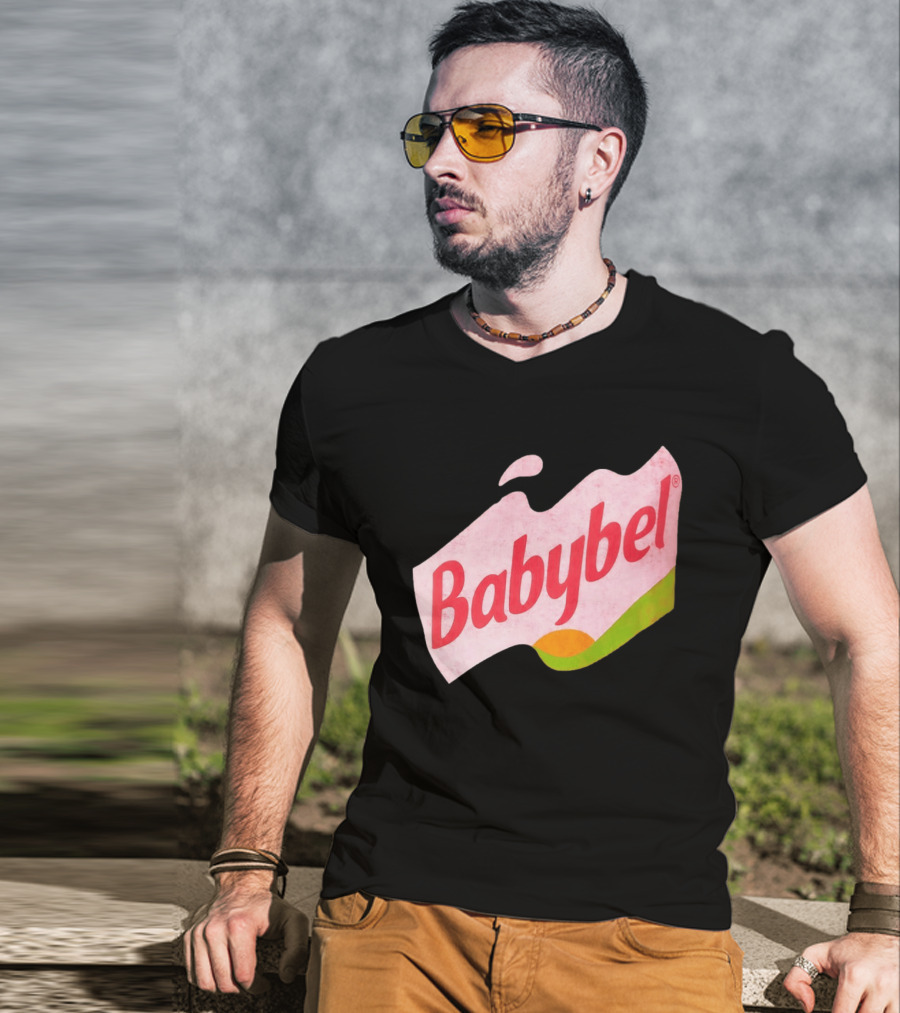 Babybel Snack Cheese Retro Style Branding T-Shirt