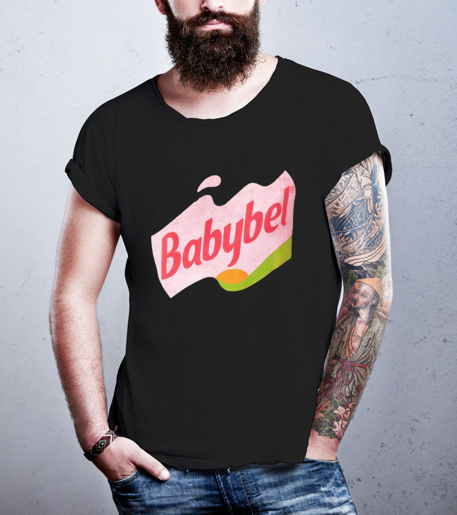 Babybel Snack Cheese Retro Style Branding T-Shirt