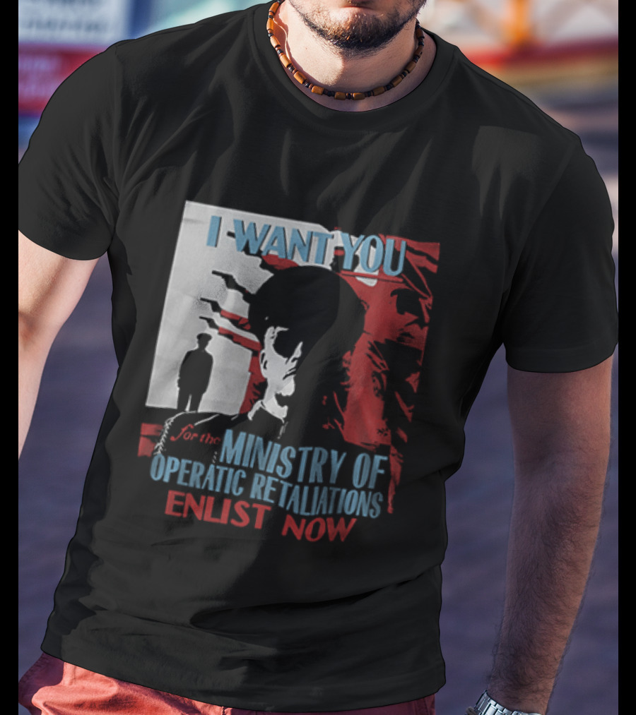 Boston Red Sox My Chemical Romance Tour 2025 I Want You Ministry Of Operatic Retaliation Enlist Now T-Shirt